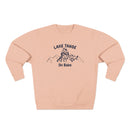 Premium Lake Tahoe, California Ski Babe Sweatshirt-4