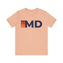 Maryland Retro Stripes T-Shirt | Maryland State Tee-1