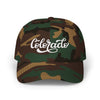 Colorado Dad Hat - Embroidered Colorado Classic Dad Cap
