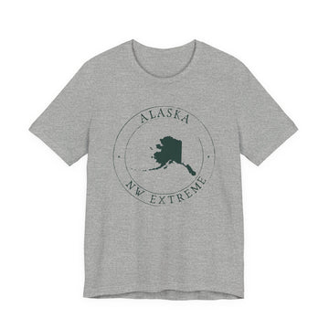 Buy athletic-heather Alaska T-Shirt — State Graphic Tee