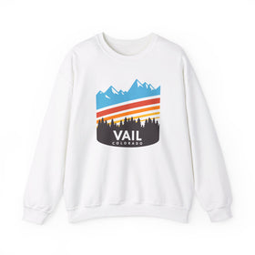 Vail, Colorado Sweatshirt - Unisex Retro Crewneck Vail Sweatshirt