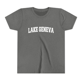 Lake Geneva, Wisconsin Youth Graphic Tee - Kids Lake Geneva T Shirt