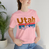 Utah T-Shirt - Mountain Sunset Unisex Utah Shirt