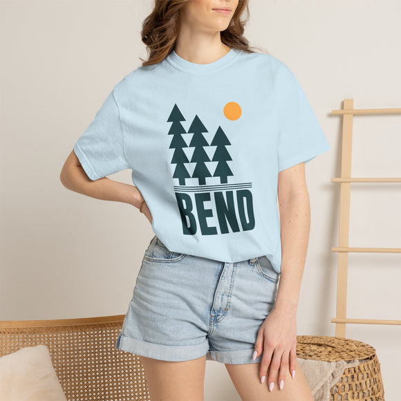 Bend, Oregon Tee, Comfort Colors 100% Cotton Trees T shirt
