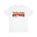Telluride, Colorado Shirt - Mountain Sunset Unisex Telluride T-Shirt-1