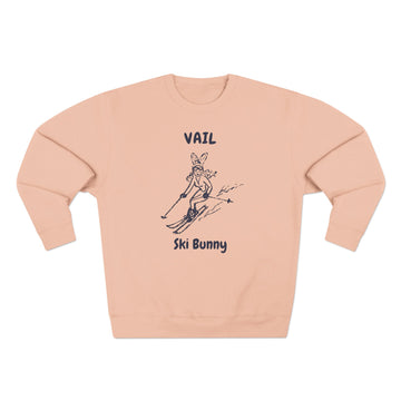 Premium Vail, Colorado Ski Bunny Sweatshirt