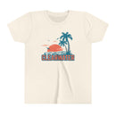 Clearwater, Florida Youth Shirt - Retro Palm Tree Clearwater Kid's T-Shirt-1