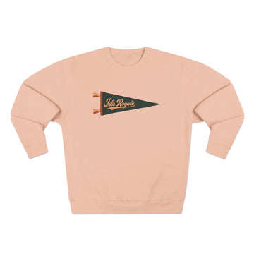Buy pale-pink Premium Isle Royale National Park Crewneck Sweatshirt