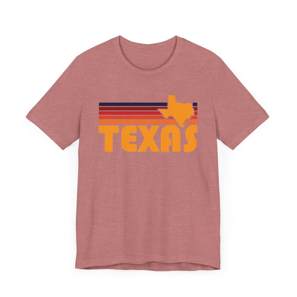 Texas T-Shirt Retro - Adult Unisex Texas T Shirt