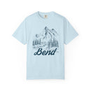 Bend, Oregon Graphic Tee - Mountain Illustration Bend T Shirt-4