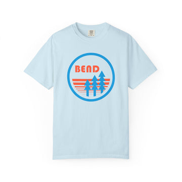Buy chambray Bend, Oregon T-Shirt, Comfort Colors 100% Cotton Trees Tee
