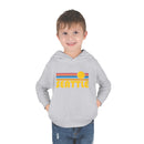 Seattle, Washington Toddler Hoodie - Retro Sunrise Unisex Seattle Toddler Sweatshirt-11