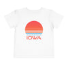 Iowa Toddler T-Shirt - Retro 80s Unisex Toddler Iowa Shirt