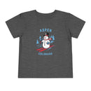 Aspen, Colorado Toddler Skiing Snowman Graphic Tee - Kids Aspen Shirt-4