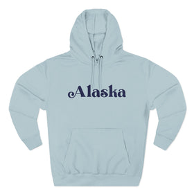 Buy blue-mist Premium Alaska Retro Hoodie