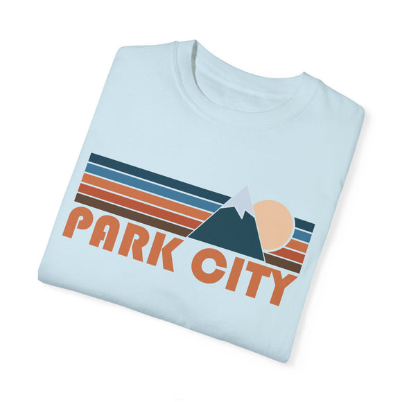 Park City, Utah Graphic Tee, Comfort Colors Retro Unisex Park City T shirt, Mountain Adventure Shirt