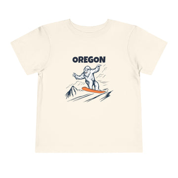 Oregon Yeti Snowboard Toddler Tee