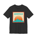 Retro Asheville, North Carolina T-Shirt, Mountain Sun Tee, Unisex Graphic Shirt, Vintage Top, Outdoor Adventure Clothing-11