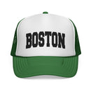 Boston, Massachusetts Collegiate Style Trucker Hat-3