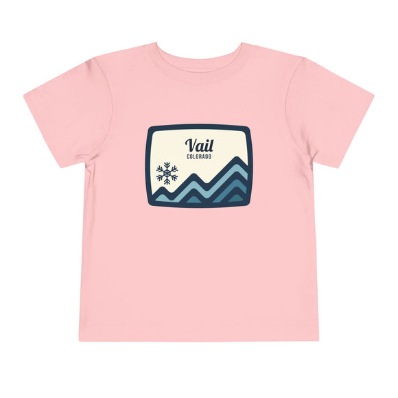 Vail, Colorado Toddler T-Shirt — Mountain Tee