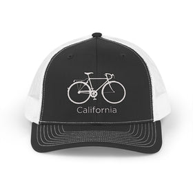 California Snapback Trucker Cap - Embroidered California Hat - 0