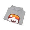 Vail, Colorado Hoodie - Retro Ombre Unisex Vail Hoodie Sweatshirt