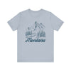 Montana Graphic Tee - Mountain Illustration Montana T Shirt