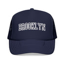 Brooklyn, New York Trucker Hat — Vintage College Foam Mesh Brooklyn Cap-1