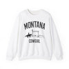 Montana Sweatshirt - Mountain Cowgirl Graphic Crewneck