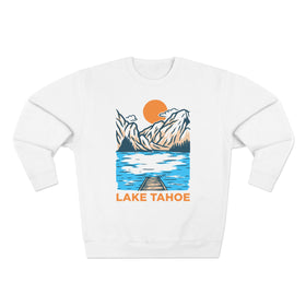 Premium Lake Tahoe, California Sweatshirt - Unisex Mountain Sweatshirt