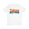 Tahoe, California Shirt - Mountain Sunset Unisex Tahoe T-Shirt