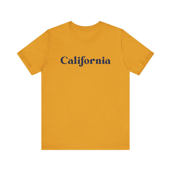 California Graphic Tee, Casual T-Shirt, Vintage Style Shirt