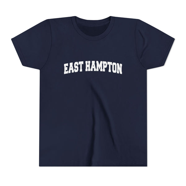 East Hampton, New York Youth Graphic Tee - Kids East Hampton T Shirt