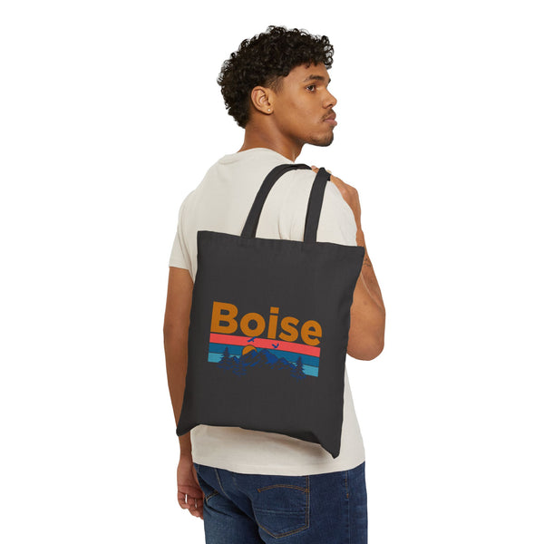Boise, Idaho Tote Bag - Cotton Canvas Boise Bag