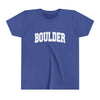 Boulder, Colorado Youth Graphic Tee - Kids Boulder T Shirt