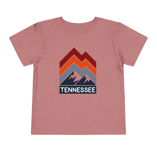 Tennessee Toddler T-Shirt - Retro Palm Tree Unisex Toddler Tennessee Shirt