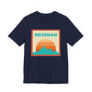 Retro Bozeman, Montana T-Shirt, Mountain Sun Tee, Unisex Graphic Shirt, Vintage Bozeman, Montana Top, Outdoor Adventure Clothing-14