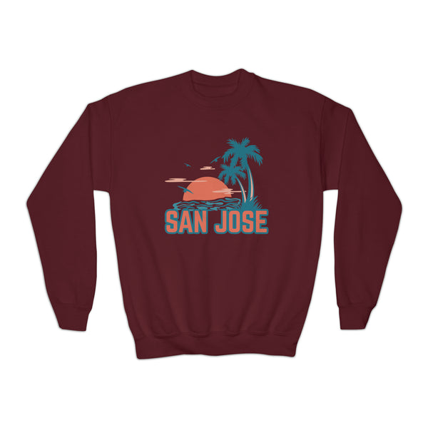 San Jose, California Youth Sweatshirt - Unisex Kid's San Jose Sweatshirt
