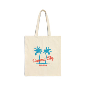 Panama City Beach, Florida, Cotton Canvas Panama City Beach Tote Bag