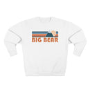 Premium Big Bear, California Retro Mountain Graphic Sweatshirt-3