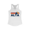 Alta, Utah Women's Racerback Tank Top - Mountain Lover Sleeveless Shirt, Women's Alta Hiking Tank