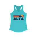 Alta, Utah Women's Racerback Tank Top - Mountain Lover Sleeveless Shirt, Women's Alta Hiking Tank-3