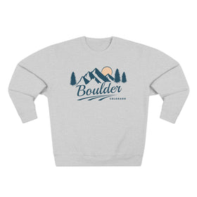 Premium Boulder, Colorado Sweatshirt - Unisex Sweatshirt