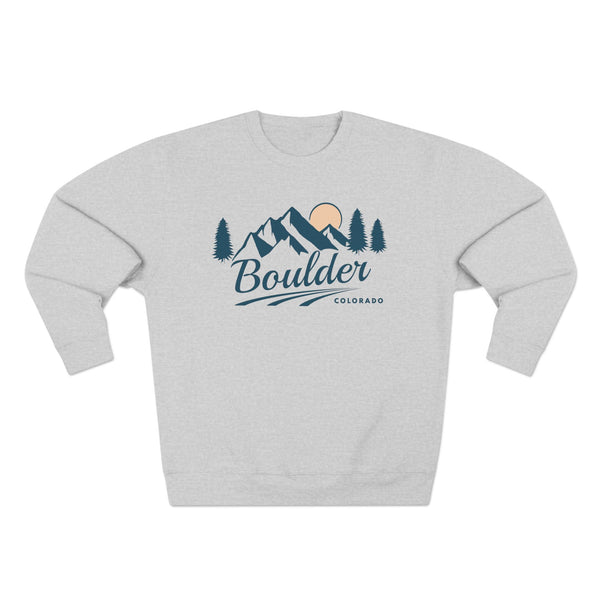 Premium Boulder, Colorado Sweatshirt - Unisex Sweatshirt