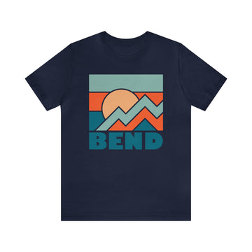 Buy navy Bend, Oregon T-Shirt - Retro Unisex Bend Shirt