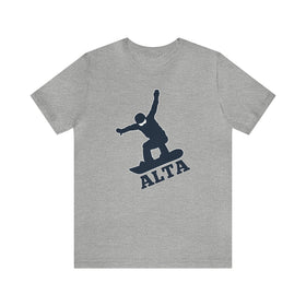 Alta, Utah T-Shirt - Snowboard Unisex Alta Shirt