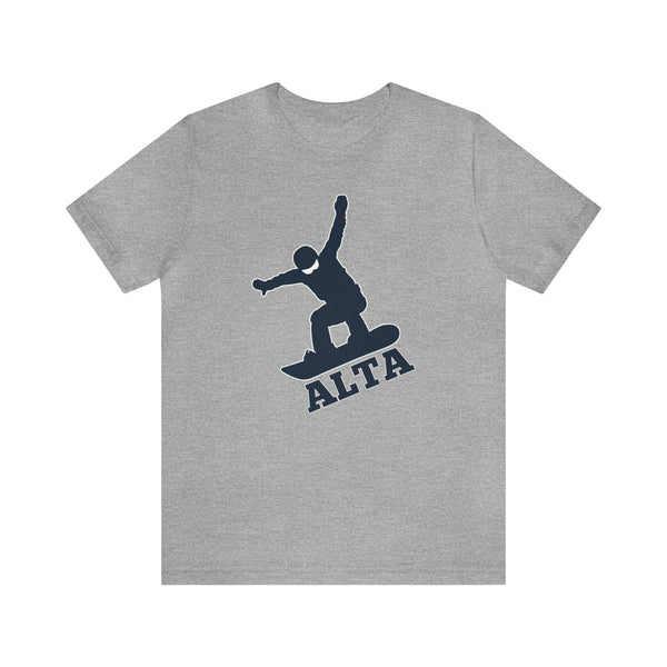 Alta, Utah T-Shirt - Snowboard Unisex Alta Shirt