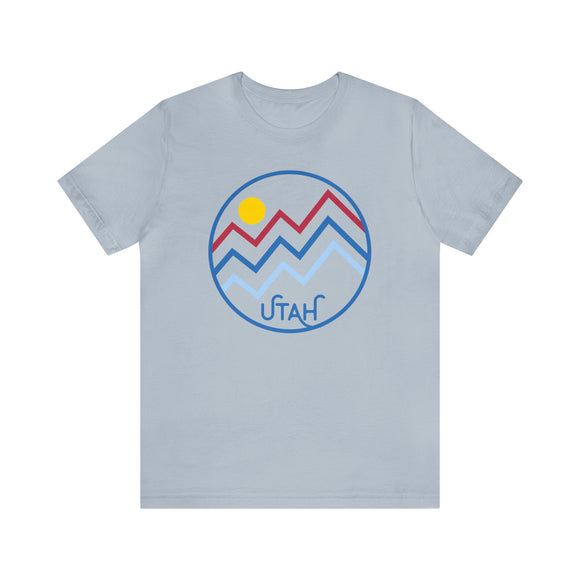 Utah T-Shirt - Retro Mountain Unisex Utah Shirt