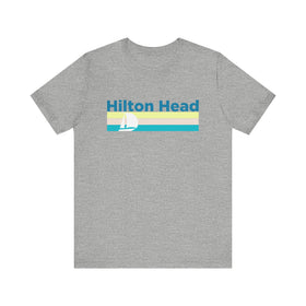 Hilton Head, South Carolina T Shirt - Sailboat Graphic Tee - 0