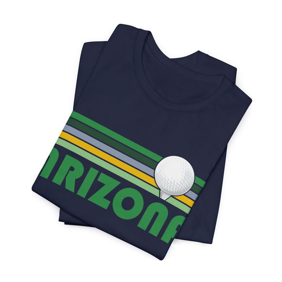Golf Arizona T-Shirt - Retro Golf Unisex Arizona Shirt